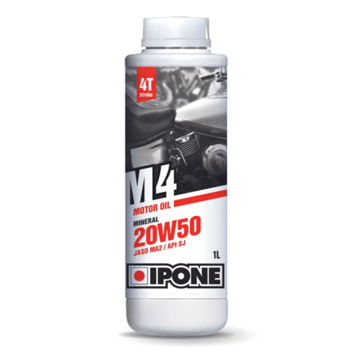 Aceite Ipone M4 Mineral 4T 20W 50 1Lt - Punto Llantas 1