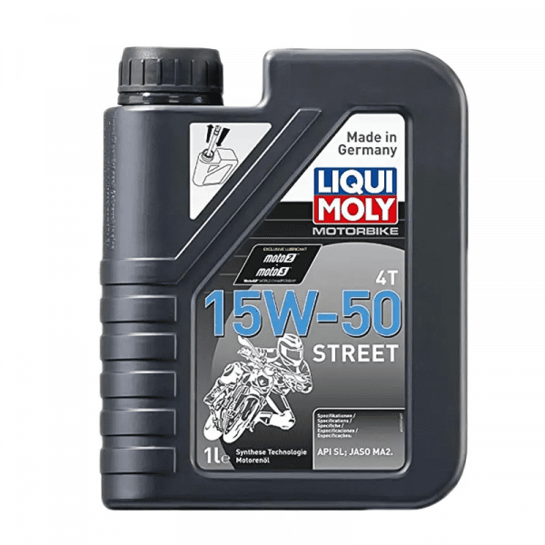 Aceite Liqui Moly 4T 15W 50 Sint Street - Punto Llantas 1