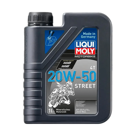 Aceite Liqui Moly Street Mineral 4T 20W-50 1Lt