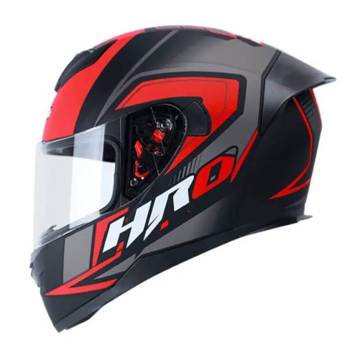 Casco Hro 511 Fuckus Negro Rojo