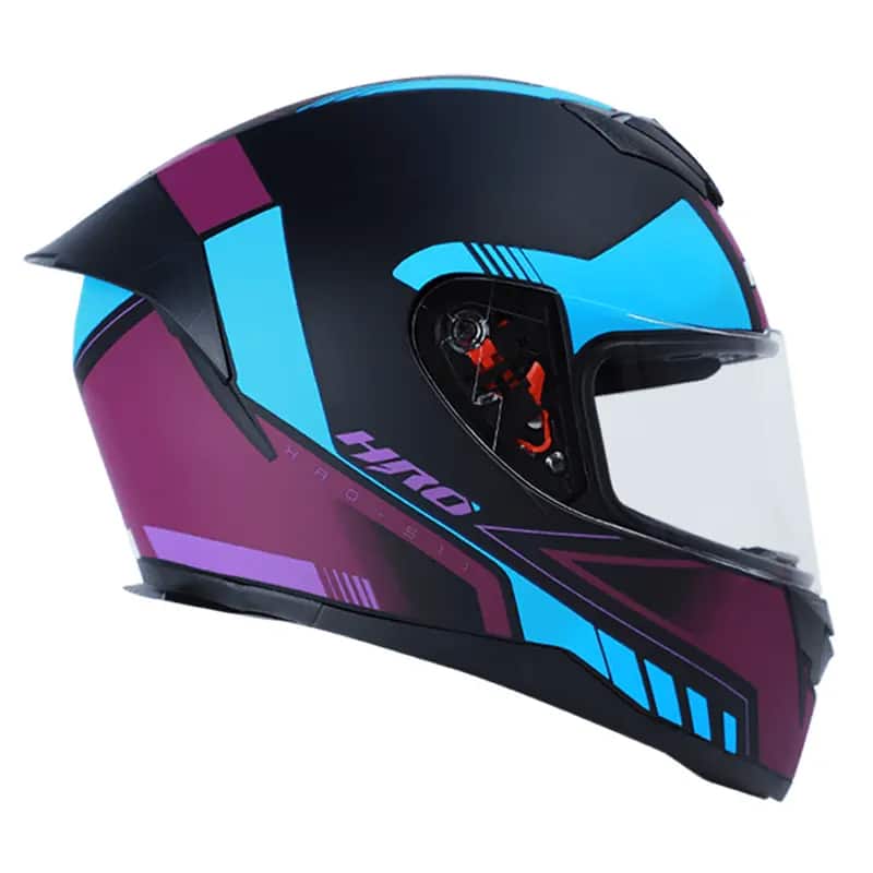 Casco Hro 511 Negro Azul - Punto Llantas