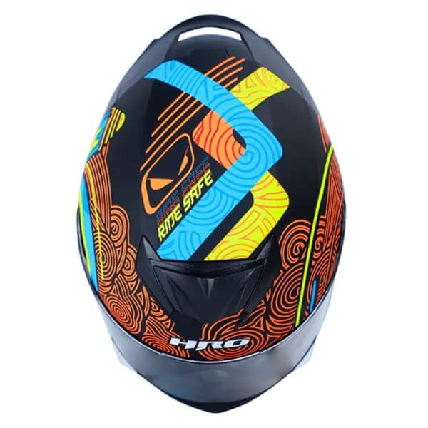 Casco Hro 511 Oriental Negro Amarillo11 Copia - Punto Llantas 4