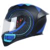 Casco Hro 511 Oriental Negro Mate Azul 11 copia - Punto Llantas 5