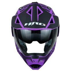Casco Hro Mx330 Dv Bars Morado Morado21 copia - Punto Llantas 1