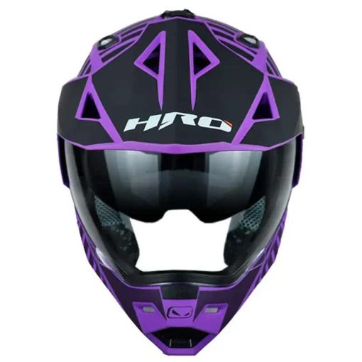 Casco Hro Mx330 Dv Bars Morado Morado - Image 2