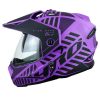Casco Hro Mx330 Dv Bars Morado Morado41 copia - Punto Llantas 2