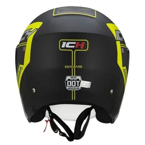 Casco Ich 101 Stelars Negro Amarillo - Image 2