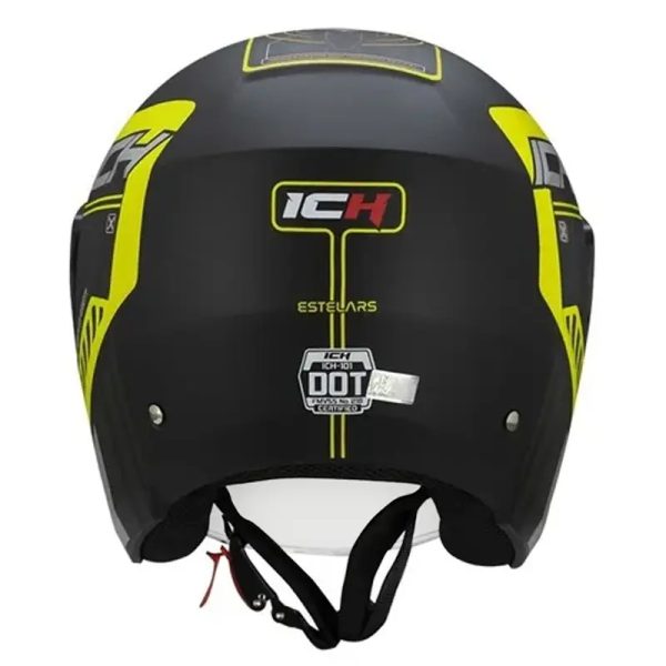 Casco Ich 101 Stelars Negro Amarillo11 Copia - Punto Llantas 2