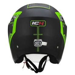 Casco Ich 101 Stelars Negro Mate Verde21 copia - Punto Llantas 1