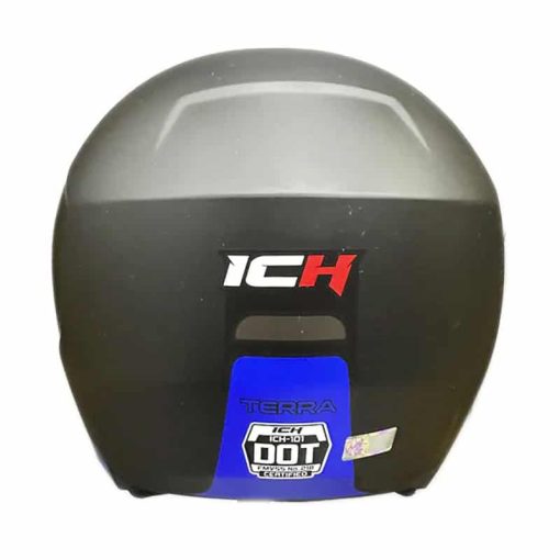 Casco Ich 101 Terra Negro Mate Azul - Image 3