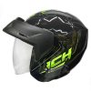 Casco Ich 101 Wind Lion Negro Brillo Verde31 copia - Punto Llantas 5