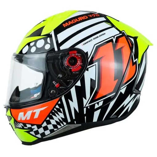 Casco Mt Revenge 2 Sergio G A3 Amarillo