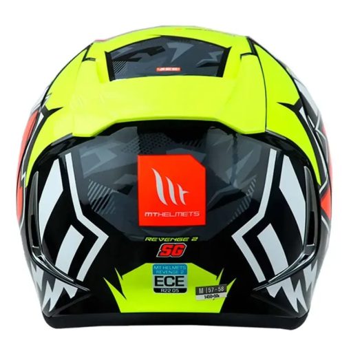Casco Mt Revenge 2 Sergio G A3 Amarillo - Image 2