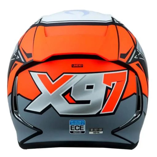 Casco Mt Revenge 2 Xavi V A5 Naranja - Image 4