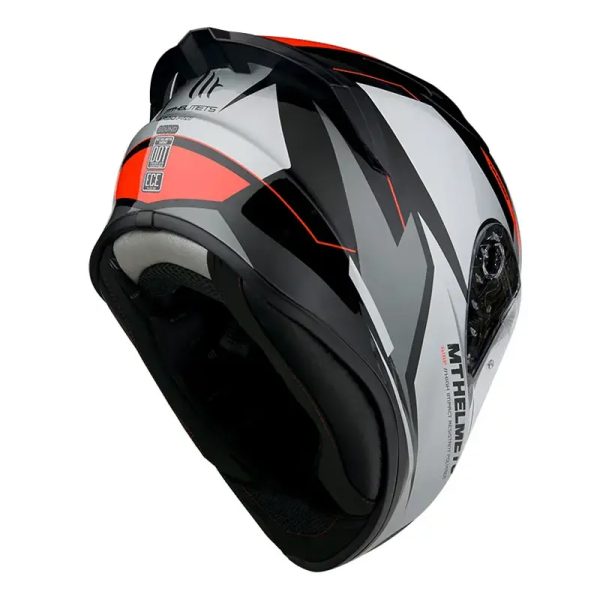 Casco Mt Targo Pro Sound A5 Rojo 31 Copia - Punto Llantas 4