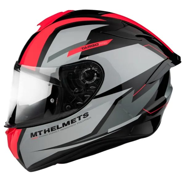 Casco Mt Targo Pro Sound A5 Rojo 51 Copia - Punto Llantas 1