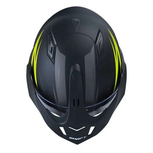 Casco Shaft 227 Skuare Negro Amarillo - Image 5