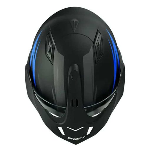 Casco Shaft 227 Skuare Negro Azul - Image 2