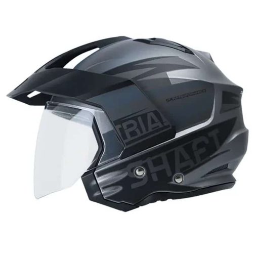 Casco Shaft 227 Skuare Negro Gris