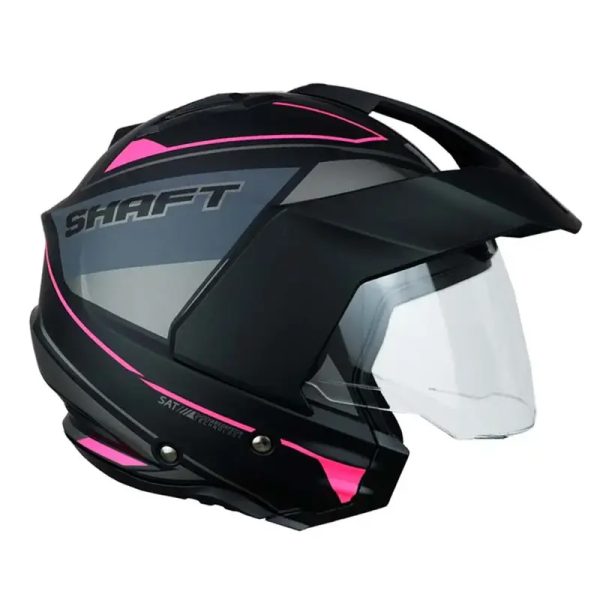 Casco Shaft 227 Takeover Negro Fucsia31 Copia - Punto Llantas 2