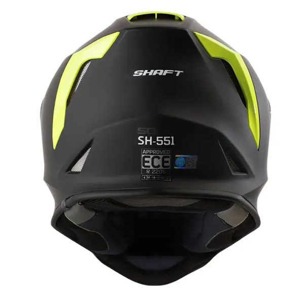 Casco Shaft 551 Solid Flow Negro Amarillo31 Copia - Punto Llantas 2
