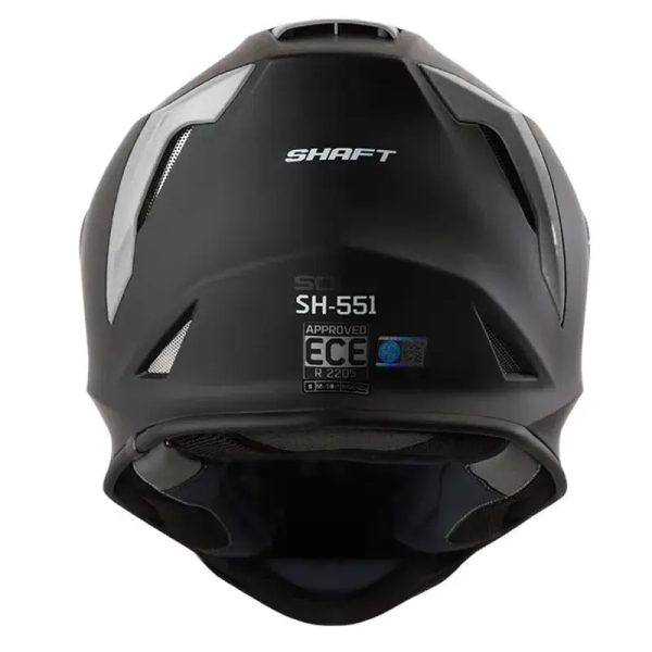 Casco Shaft 551 Solid Flow Negro Gris31 Copia - Punto Llantas 2