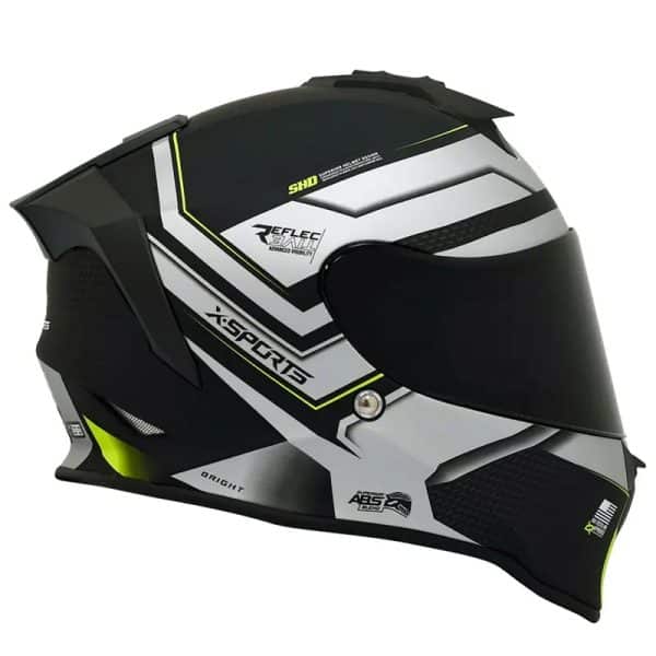 Casco X Sports V151 Brigth Negro Amarillo Brillo31 Copia - Punto Llantas 2