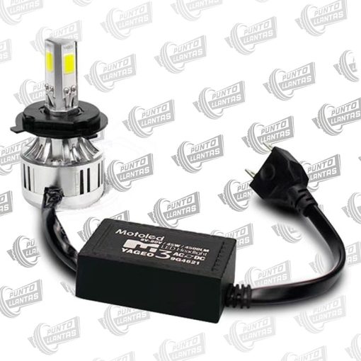Luz Led Motoled 4500Lms H4 12V Corriente Alterna - Directa - Image 3
