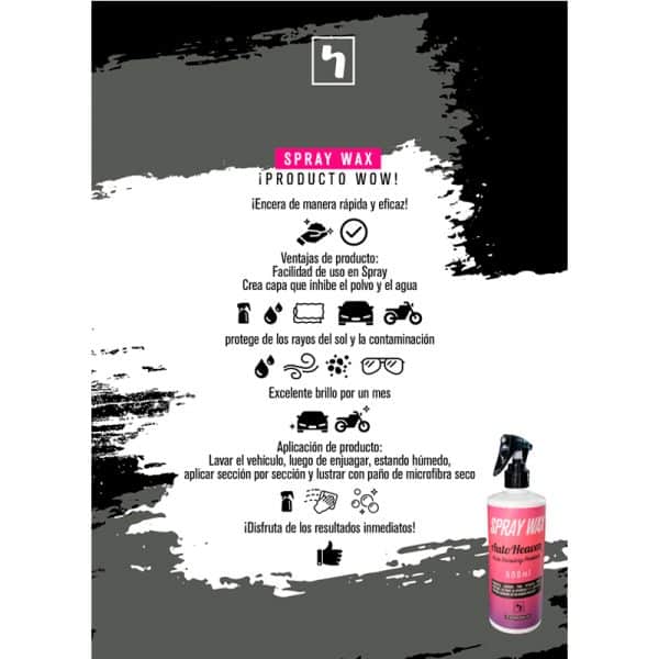 Uso Spray Wax - Punto Llantas 4