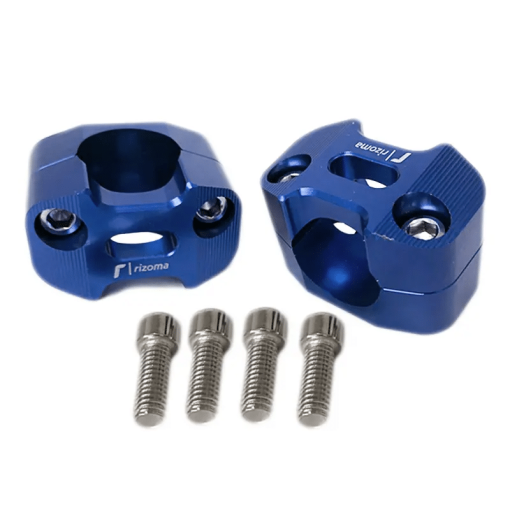 Bases Manubrios Convertidor 7/8 A 11/8 Azul