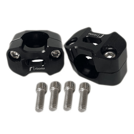 Bases Manubrios Convertidor 7/8 A 11/8 Negro