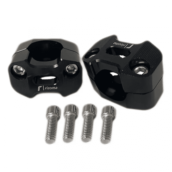 Bases Manubrios Lujo 7 8 A 11 8 Negro - Punto Llantas 1