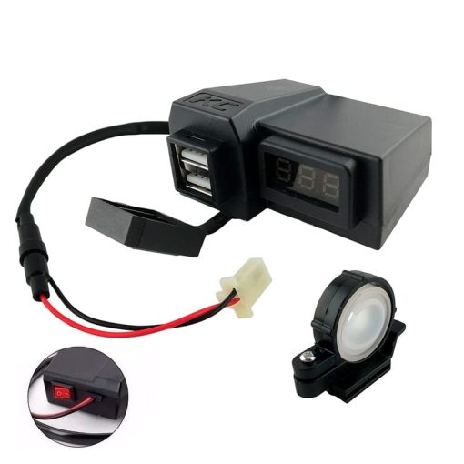 Cargador Usb Con Voltimetro
