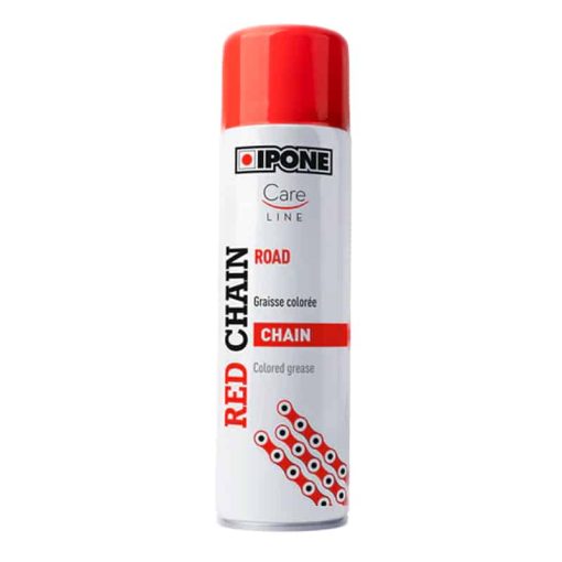 Lubricante De Cadena Ipone Chain 250Ml Rojo