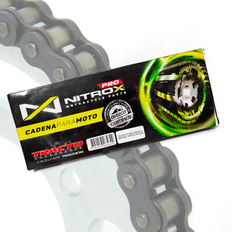 Cadena Nitrox Reforzada Oring - Punto Llantas