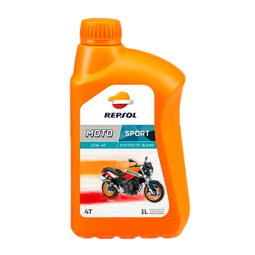Aceite Repsol Moto Sport Semi Sintetico 4T 15W-50 1Lt