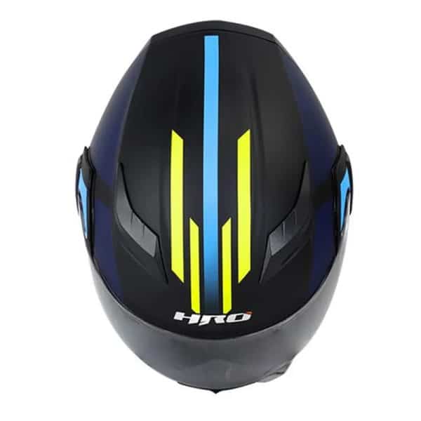 Casco Hro 3400Dv Ineffable Negro Azul Mate11 Copia - Punto Llantas 2