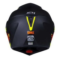 Casco Ich 3110 Guinz Negro Mate Naranja21 copia - Punto Llantas 2