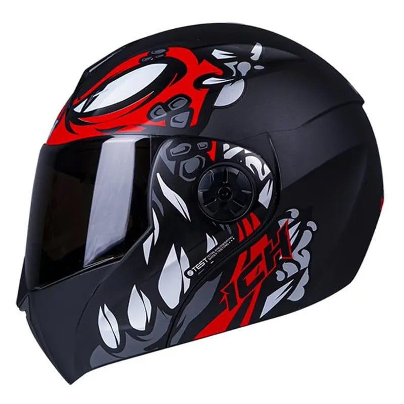 Casco SPIUK ADANTE Negro Mate-Rojo — Tri For Fun