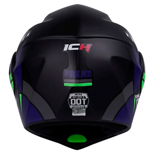 Casco Ich 3110s (Niñ@s) Frenz Negro Azul Oscuro Mate - Image 4
