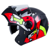 Casco Ich 3110 Kids Frenz Negro Gris Mate1 - Punto Llantas 5