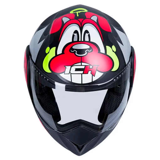 Casco Ich 3110s (Niñ@s) Frenz Negro Gris Mate - Image 4
