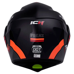 Casco Ich 3110 Kids Frenz Negro Rojo Mate2 - Punto Llantas 2