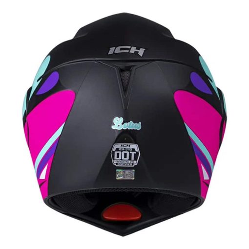 Casco Ich 3110 Lotus Negro Mate Gris - Image 2