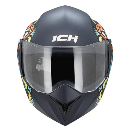 Casco Ich 3110s (Niñ@s) Dream Team Azul Oscuro Naranja Brillo - Image 5