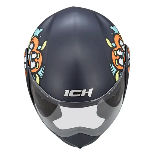 Casco Ich 3110s (Niñ@s) Dream Team Azul Oscuro Naranja Brillo - Image 3