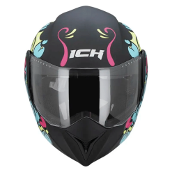 Casco Ich 3110s Kids Love Negro Azul Mate3 - Punto Llantas 3