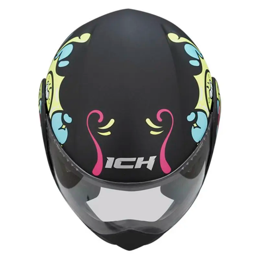 Casco Ich 3110s (Niñ@s) Love Negro Azul Mate - Image 3