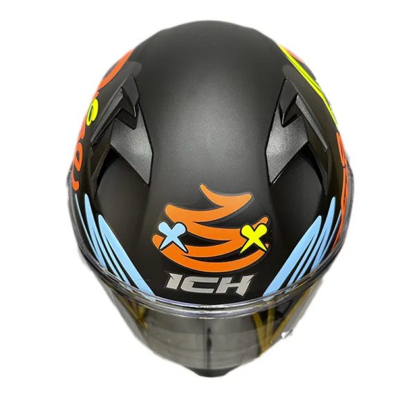 Casco Ich 503Sp Neon Dreams Negro Azul Mate31 Copia - Punto Llantas 4