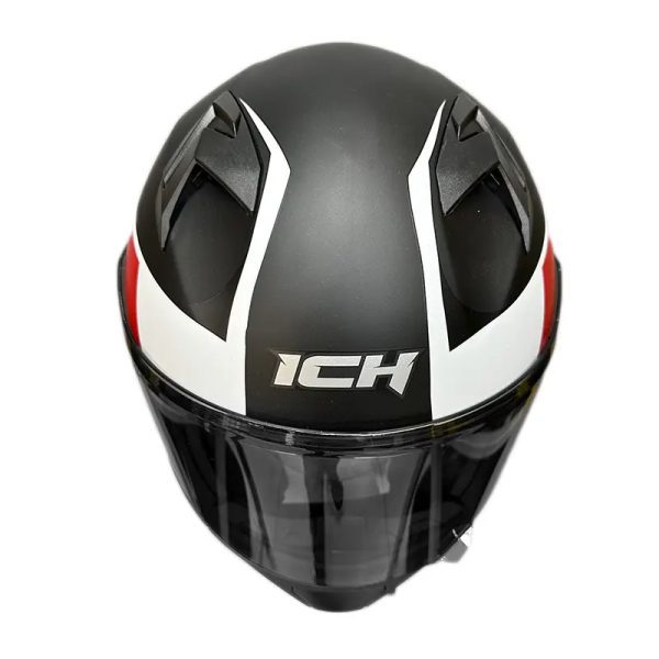 Casco Ich 503Sp Rufy Negro Blanco Mate31 Copia - Punto Llantas 4